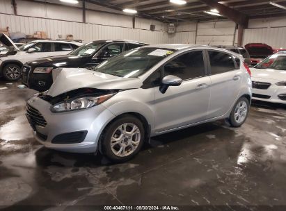 2015 FORD FIESTA SE Silver  Gasoline 3FADP4EJ7FM141648 photo #3