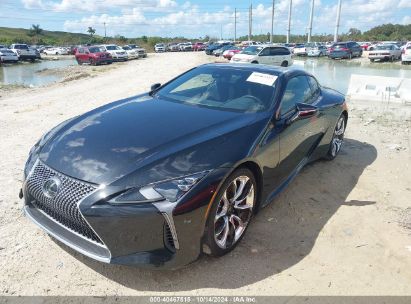 2022 LEXUS LC 500 Black  Gasoline JTHAP5AY5NA105649 photo #3