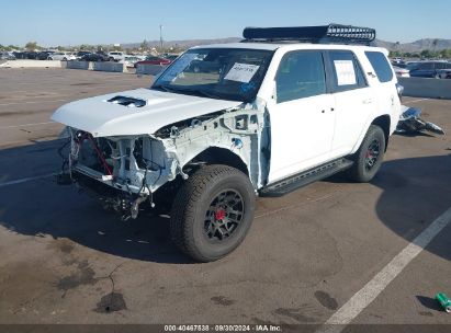 2024 TOYOTA 4RUNNER TRD OFF ROAD PREMIUM White  Gasoline JTERU5JR7R6277126 photo #3