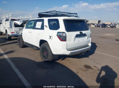 2024 TOYOTA 4RUNNER TRD OFF ROAD PREMIUM White  Gasoline JTERU5JR7R6277126 photo #4