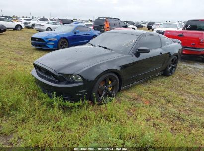 2014 FORD MUSTANG V6 Black  Gasoline 1ZVBP8AM5E5283653 photo #3