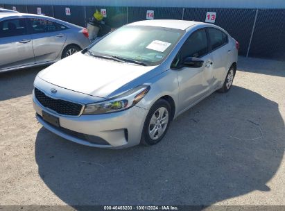 2017 KIA FORTE LX Silver  Gasoline 3KPFK4A76HE121142 photo #3