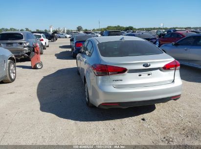 2017 KIA FORTE LX Silver  Gasoline 3KPFK4A76HE121142 photo #4