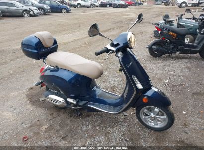 2015 VESPA PRIMAVERA 50 4V IE Dark Blue  Gasoline ZAPC536B9F5100181 photo #1