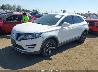 2016 LINCOLN MKC PREMIER White  Gasoline 5LMCJ1C91GUJ15812 photo #3