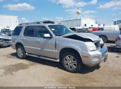 2007 MERCURY MOUNTAINEER PREMIER Silver  Gasoline 4M2EU38867UJ05399 photo #1