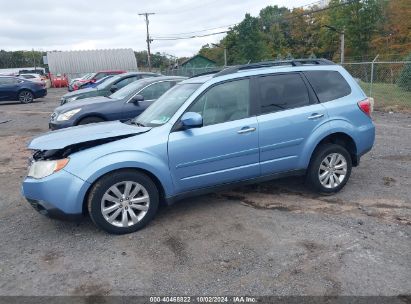 2012 SUBARU FORESTER 2.5X PREMIUM Blue  Gasoline JF2SHADC1CH429098 photo #3