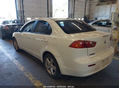 2008 MITSUBISHI LANCER DE/ES White  Gasoline JA3AU26U98U038120 photo #4