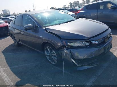 2019 HONDA CLARITY PLUG-IN HYBRID Gray  Hybrid JHMZC5F16KC002900 photo #1