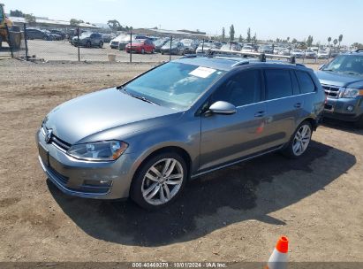 2017 VOLKSWAGEN GOLF SPORTWAGEN TSI S/TSI SE/TSI SEL Gray  Gasoline 3VWC17AU4HM507221 photo #3