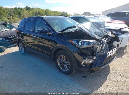 2017 HYUNDAI SANTA FE SPORT 2.4L Black  Gasoline 5NMZUDLB1HH024321 photo #1