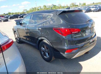 2017 HYUNDAI SANTA FE SPORT 2.4L Black  Gasoline 5NMZUDLB1HH024321 photo #4