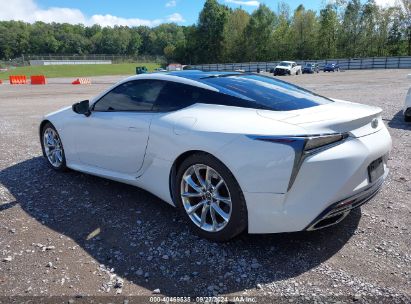 2018 LEXUS LC 500 White  Gasoline JTHHP5AY0JA003457 photo #4