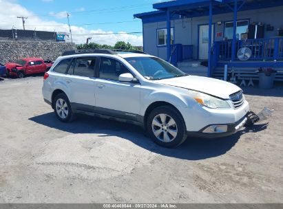 2011 SUBARU OUTBACK 2.5I LIMITED White  Gasoline 4S4BRCKC8B3402238 photo #1