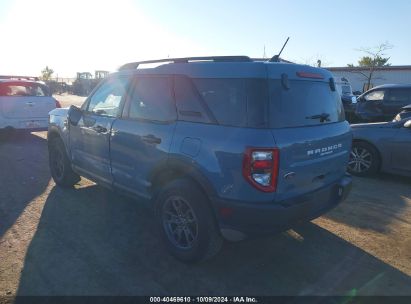 2022 FORD BRONCO SPORT BIG BEND Light Blue  Gasoline 3FMCR9B64NRE20422 photo #4