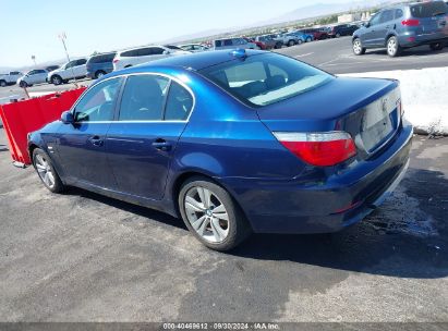 2009 BMW 528I XDRIVE Blue  Gasoline WBANV13519C154505 photo #4