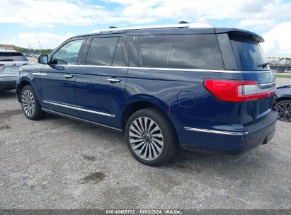 2018 LINCOLN NAVIGATOR L RESERVE Blue  Gasoline 5LMJJ3LT4JEL06432 photo #4