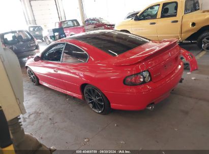 2006 PONTIAC GTO Red  Gasoline 6G2VX12U36L811927 photo #4