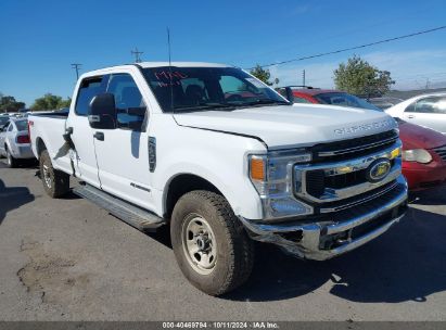 2022 FORD F-350 XLT White  Diesel 1FT8W3BTXNED05851 photo #1