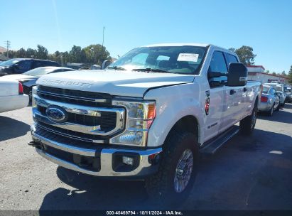 2022 FORD F-350 XLT White  Diesel 1FT8W3BTXNED05851 photo #3