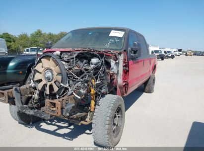 2003 FORD F-250 LARIAT/XL/XLT Red  Diesel 1FTNW21P23EB81489 photo #3