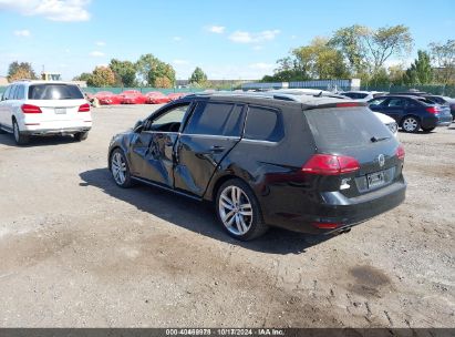 2016 VOLKSWAGEN GOLF SPORTWAGEN TSI SEL 4-DOOR Black  Gasoline 3VWC17AU8GM517572 photo #4