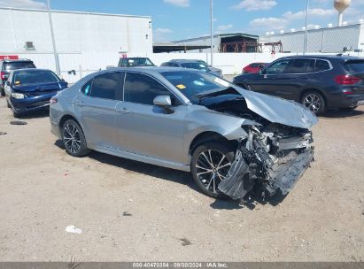 2019 TOYOTA CAMRY SE Silver  Gasoline 4T1B11HK0KU232073 photo #1