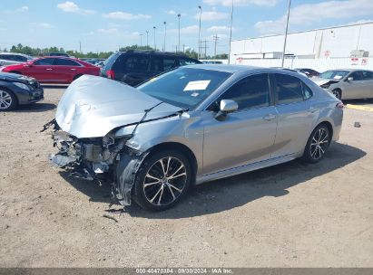 2019 TOYOTA CAMRY SE Silver  Gasoline 4T1B11HK0KU232073 photo #3