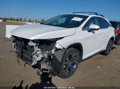 2022 LEXUS RX 350 White  Gasoline 2T2HZMDA5NC340434 photo #3