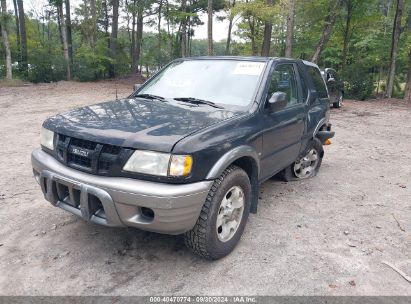 1999 ISUZU AMIGO S 3.2L V6 HARD TOP/S 3.2L V6 SOFT TOP Black  Gasoline 4S2CM57W3X4373999 photo #3