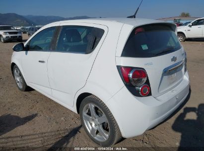 2014 CHEVROLET SONIC LTZ AUTO White  Gasoline 1G1JE6SB5E4231637 photo #4