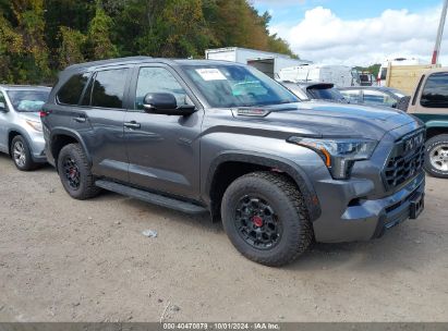 2024 TOYOTA SEQUOIA TRD PRO Gray  Hybrid 7SVAAABA8RX041077 photo #1