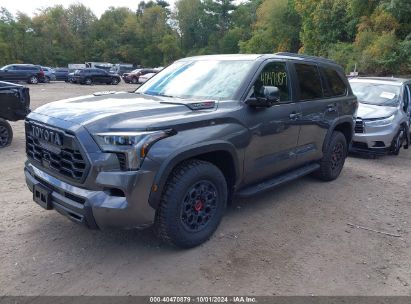 2024 TOYOTA SEQUOIA TRD PRO Gray  Hybrid 7SVAAABA8RX041077 photo #3