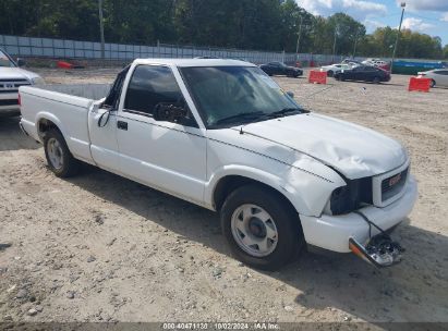 2000 GMC SONOMA SLS White  Gasoline 1GTCS19W8Y8142842 photo #1