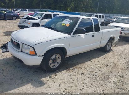 2000 GMC SONOMA SLS White  Gasoline 1GTCS19W8Y8142842 photo #3