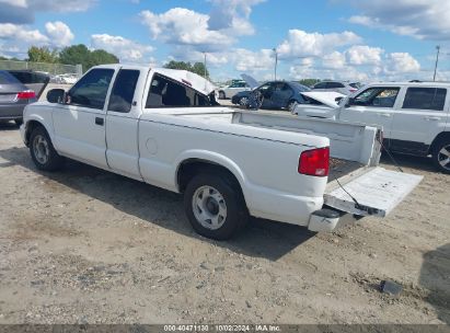 2000 GMC SONOMA SLS White  Gasoline 1GTCS19W8Y8142842 photo #4