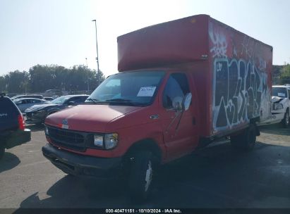 1997 FORD ECONOLINE E350 CUTAWAY VAN Red  Diesel 1FDKE30FXVHA49050 photo #3