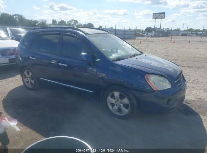 2007 KIA RONDO EX V6 Blue  Gasoline KNAFG526877116985 photo #1