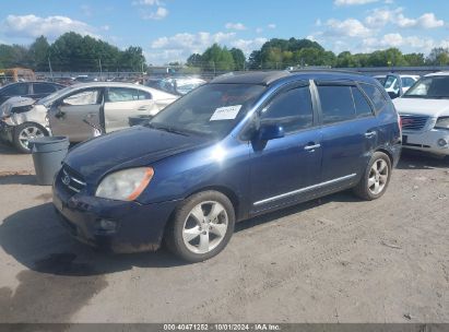 2007 KIA RONDO EX V6 Blue  Gasoline KNAFG526877116985 photo #3