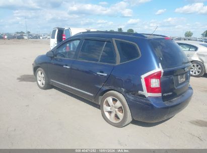 2007 KIA RONDO EX V6 Blue  Gasoline KNAFG526877116985 photo #4