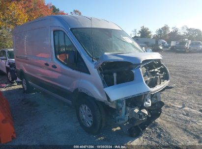 2019 FORD TRANSIT-150 Gray  Gasoline 1FTYE2CM5KKB59473 photo #1