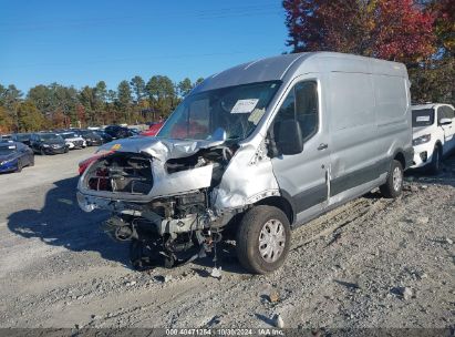 2019 FORD TRANSIT-150 Gray  Gasoline 1FTYE2CM5KKB59473 photo #3