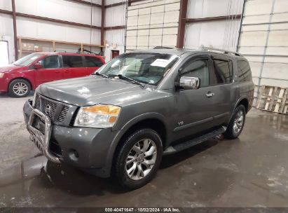 2009 NISSAN ARMADA SE Gray  Gasoline 5N1AA08C79N602292 photo #3