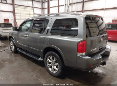 2009 NISSAN ARMADA SE Gray  Gasoline 5N1AA08C79N602292 photo #4