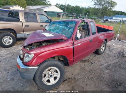 1995 TOYOTA TACOMA XTRACAB Burgundy  Gasoline 4TAUN53B2SZ004462 photo #3