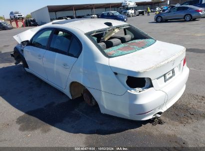 2010 BMW 528I White  Gasoline WBANU5C54AC129080 photo #4