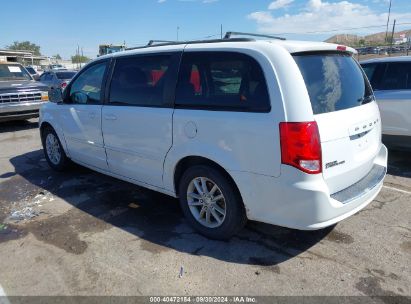 2014 DODGE GRAND CARAVAN SXT White sports v flexible fuel 2C4RDGCGXER478632 photo #4