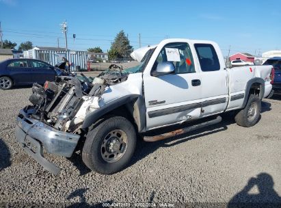 2001 CHEVROLET SILVERADO 2500HD LT White  Diesel 1GCHK291X1E339695 photo #3