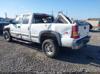 2001 CHEVROLET SILVERADO 2500HD LT White  Diesel 1GCHK291X1E339695 photo #4