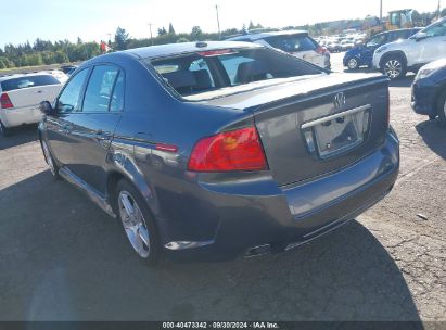 2005 ACURA TL Gray  Gasoline 19UUA66215A020903 photo #4